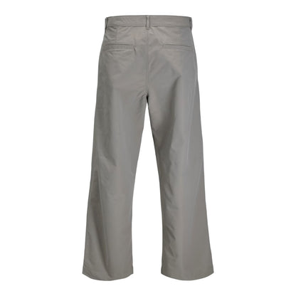Silver Sage - Back - Jack And Jones Mens Owen Wide Leg Chinos