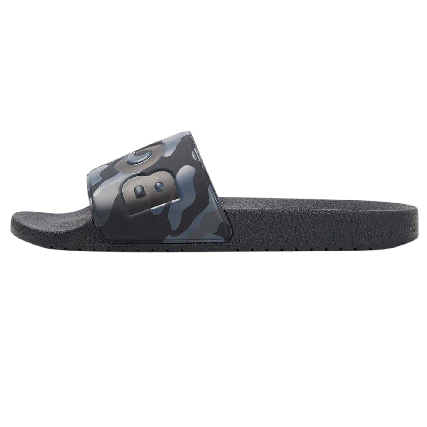 Black Camo - Back - Boss Mens Aryeh Logo Rubber Sliders