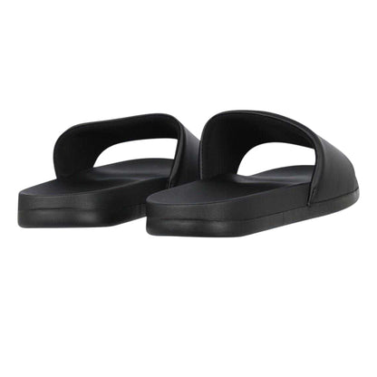 Black - Back - Everlast Mens Godan Padded Strap Sliders