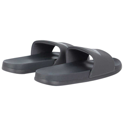 Grey - Back - Everlast Mens Godan Padded Strap Sliders