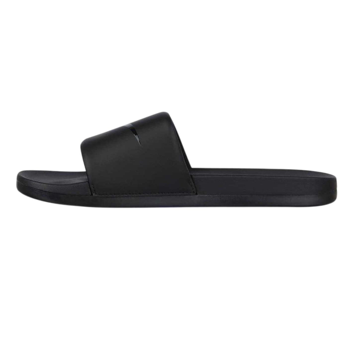 Black - Side - Everlast Mens Godan Padded Strap Sliders