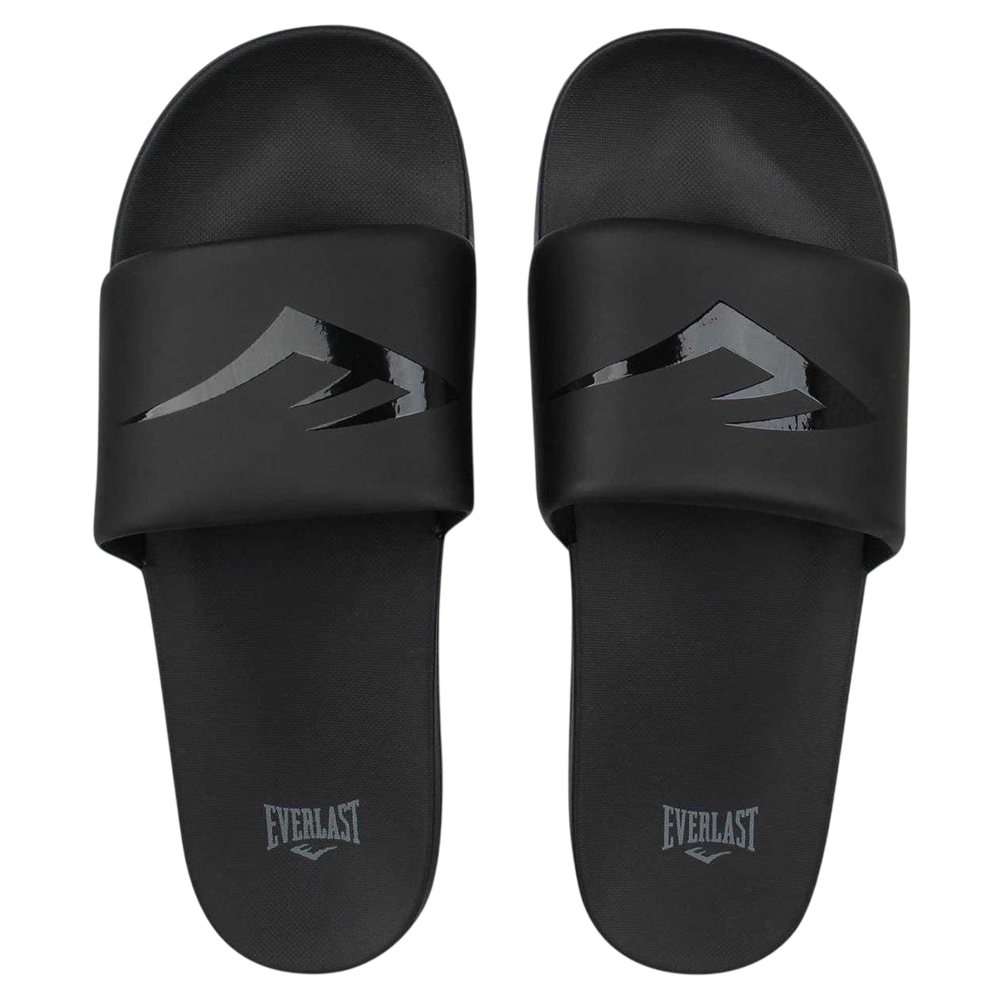 Black - Lifestyle - Everlast Mens Godan Padded Strap Sliders