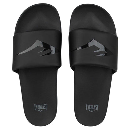 Black - Lifestyle - Everlast Mens Godan Padded Strap Sliders