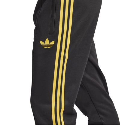 Black - Lifestyle - Adidas Mens Jude Bellingham Elasticated 3 Stripes Slim Tracksuit Bottoms