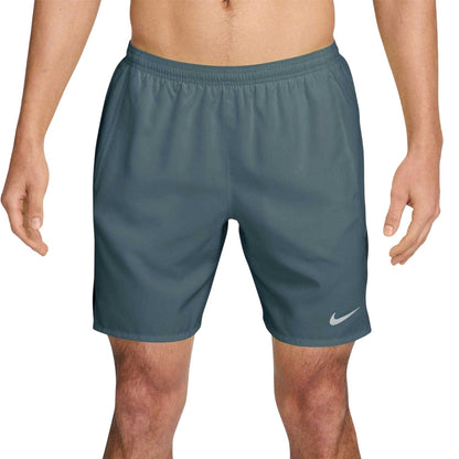 Slate Grey - Front - Nike Mens Miler Performance Running Shorts