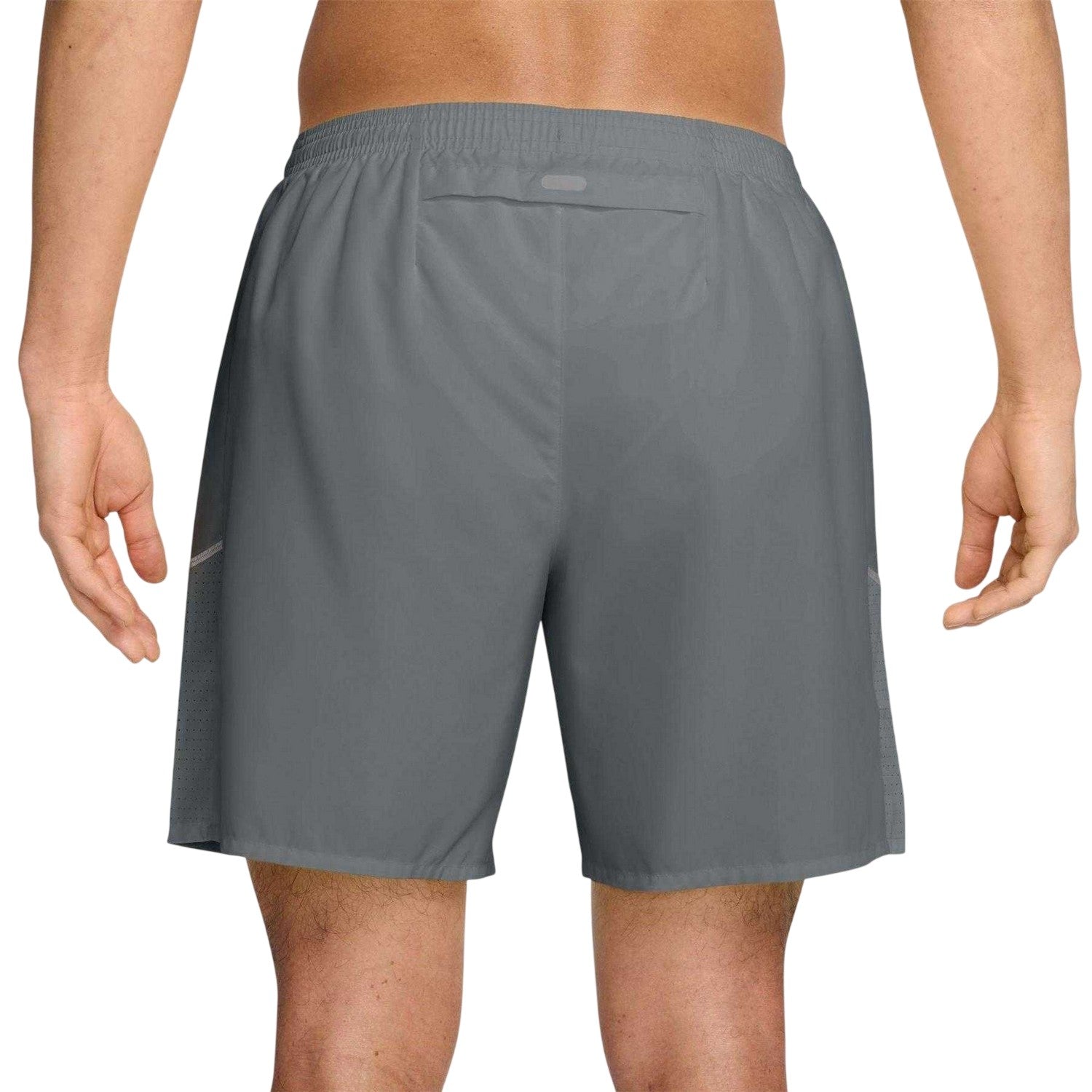 Smoke Grey - Back - Nike Mens Miler Performance Running Shorts