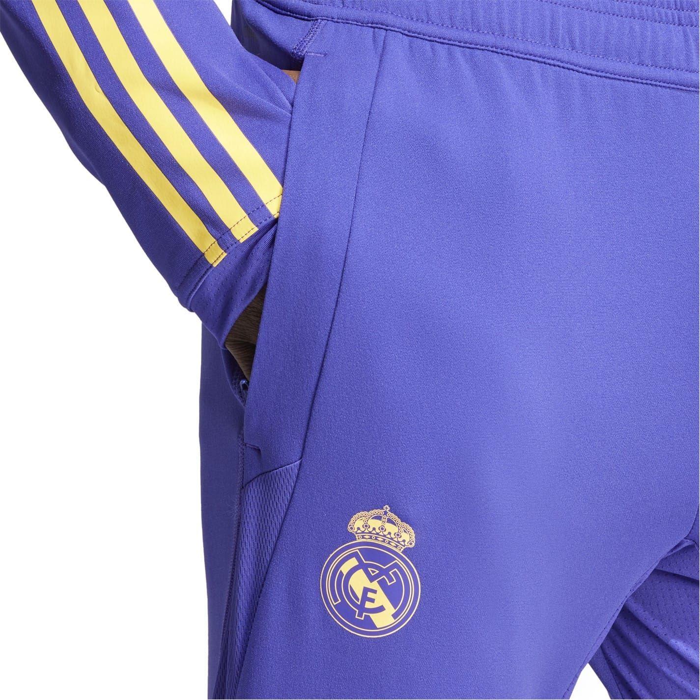 Blue - Side - Adidas Mens Tiro 23 Real Madrid CF Tracksuit Bottoms