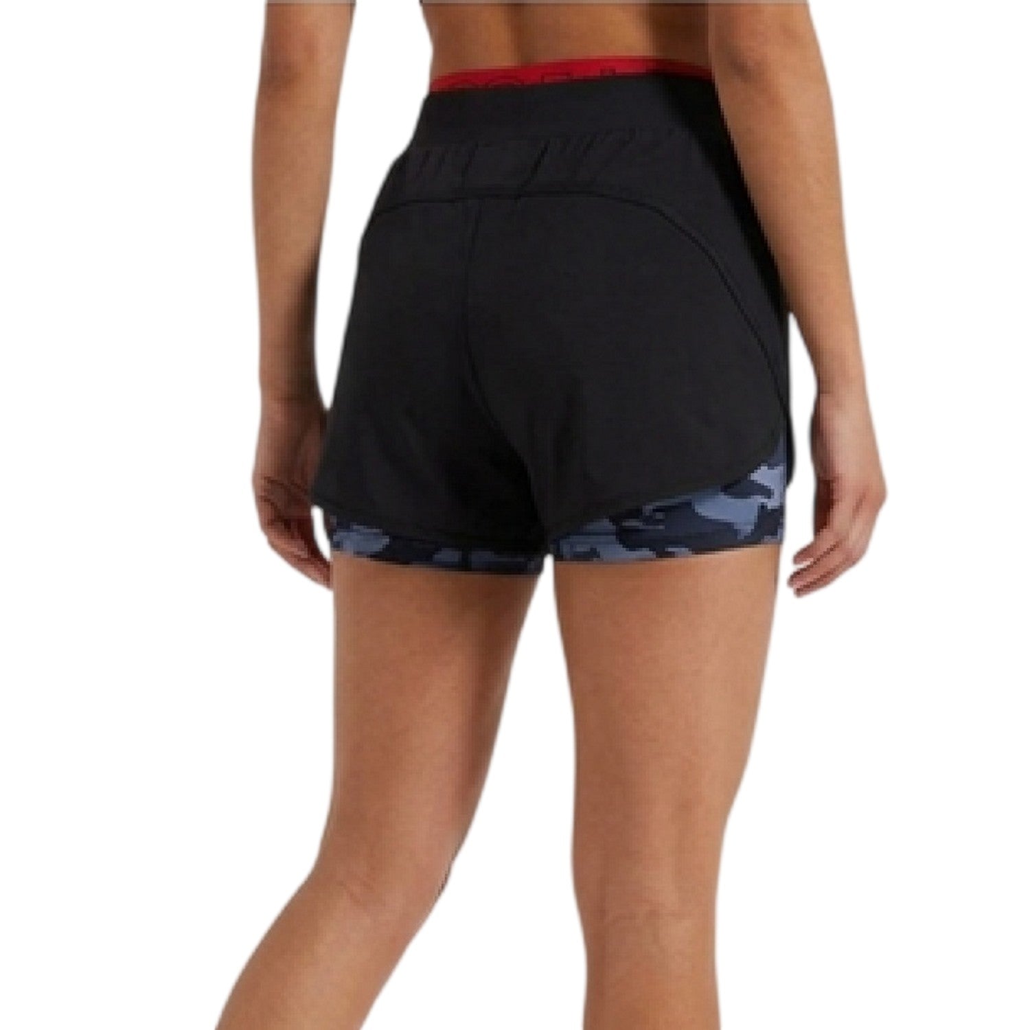 Black - Back - Ellesse Womens-Ladies Tourno Cycling Shorts