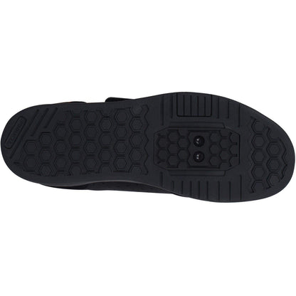 Black-Pink - Back - Pinnacle Womens-Ladies Alder Cycling Flat Cycling Shoes
