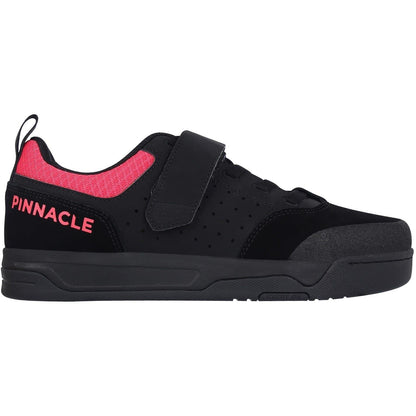 Black-Pink - Front - Pinnacle Womens-Ladies Alder Cycling Flat Cycling Shoes