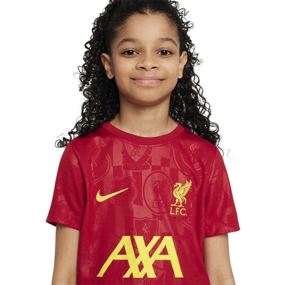 Green - Side - Liverpool FC Childrens-Kids Football Shirt