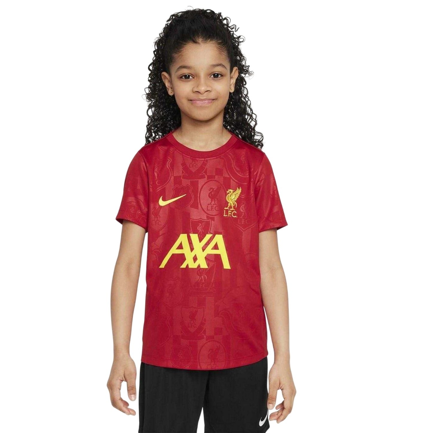 Green - Front - Liverpool FC Childrens-Kids Football Shirt