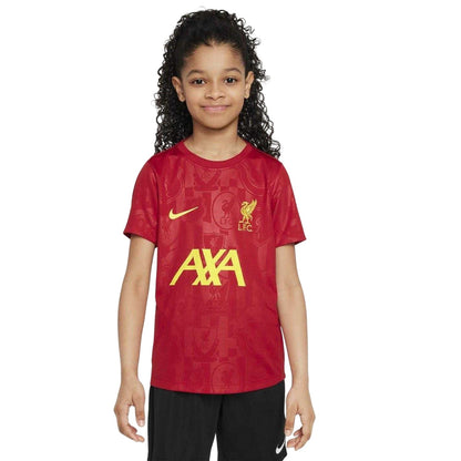 Green - Front - Liverpool FC Childrens-Kids Football Shirt