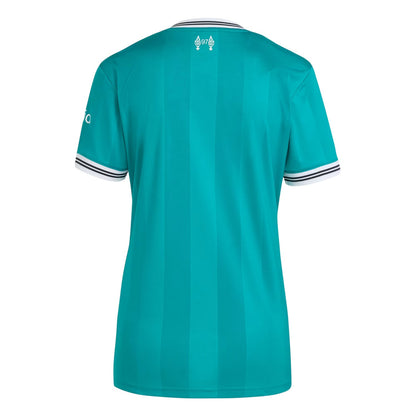 Green - Back - Liverpool FC Womens-Ladies Football Shirt