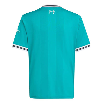 Green - Back - Liverpool FC Childrens-Kids Football Jersey