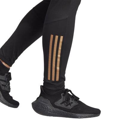Black - Lifestyle - Adidas Womens-Ladies Pro Germany DFB Slim Tracksuit Bottoms