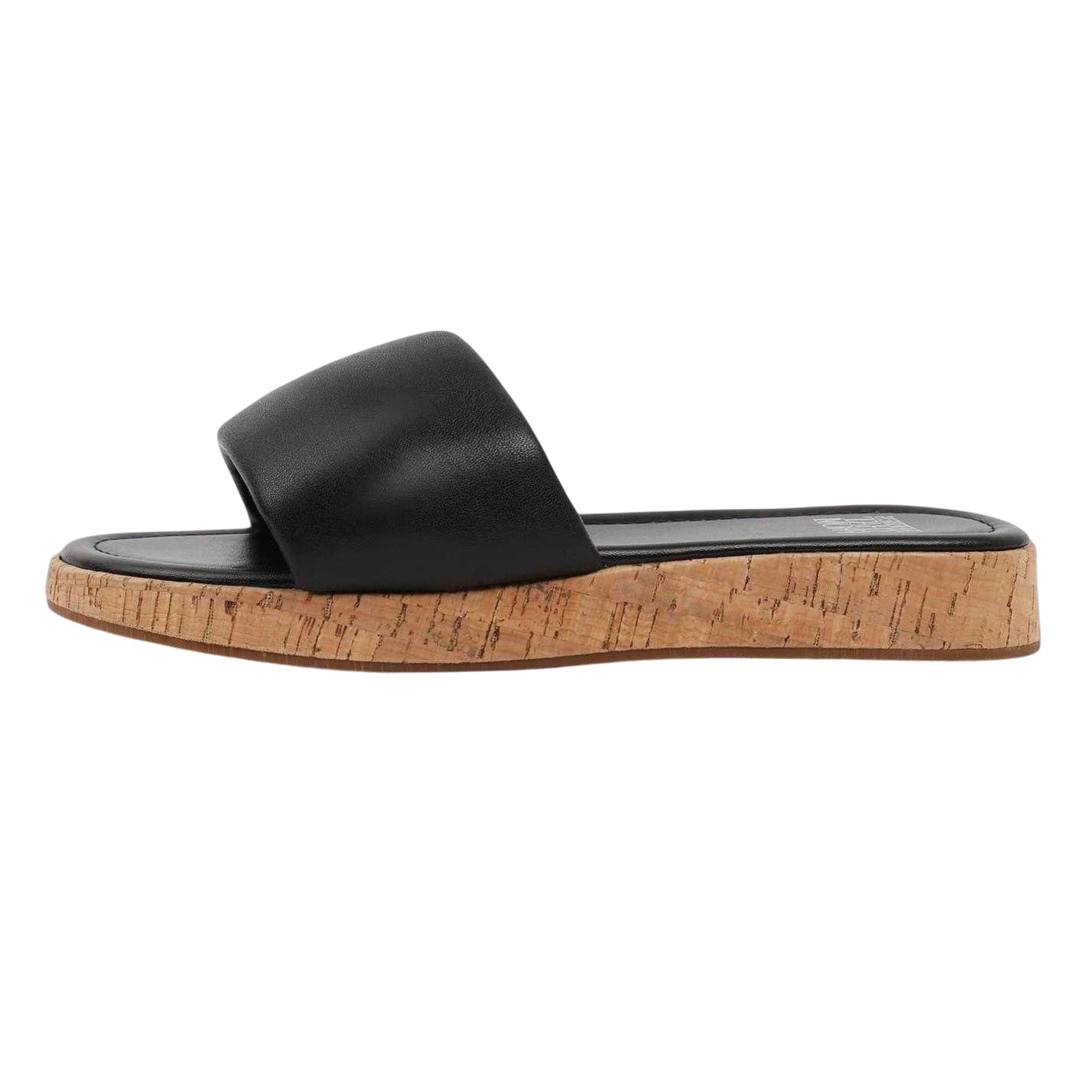 Black - Back - Where´s That From Womens-Ladies Julia PU Casual Platform Sandals