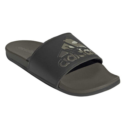 Shadow - Pack Shot - Adidas Mens Adilette Comfort Logo Slides