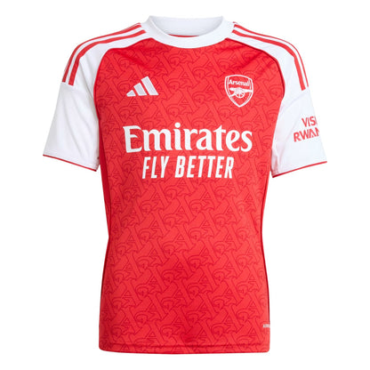 Red-White - Front - Arsenal Childrens-Kids Arsenal Home Football Jersey