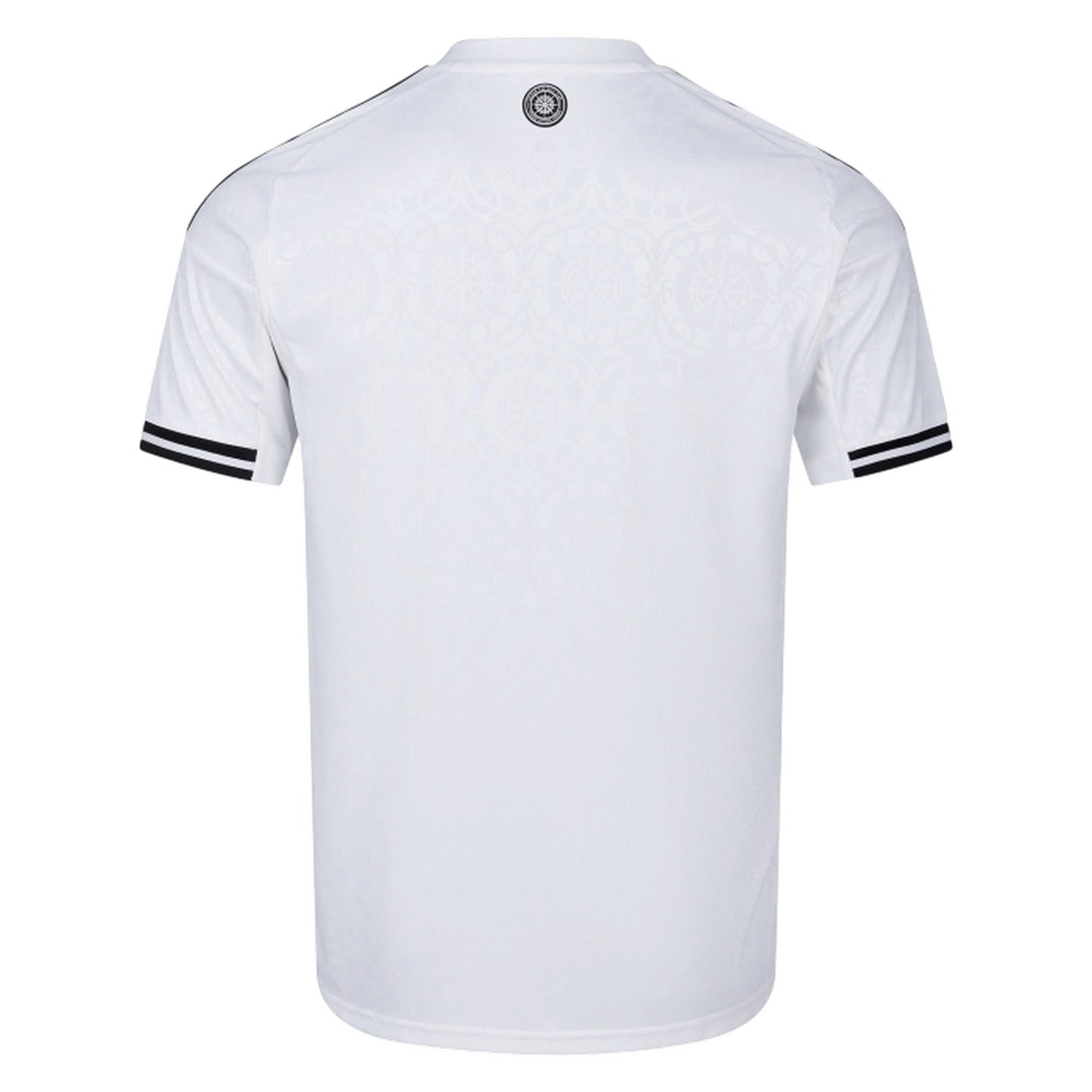 White-Black - Back - Fulham FC Mens 2025-26 Home Shirt