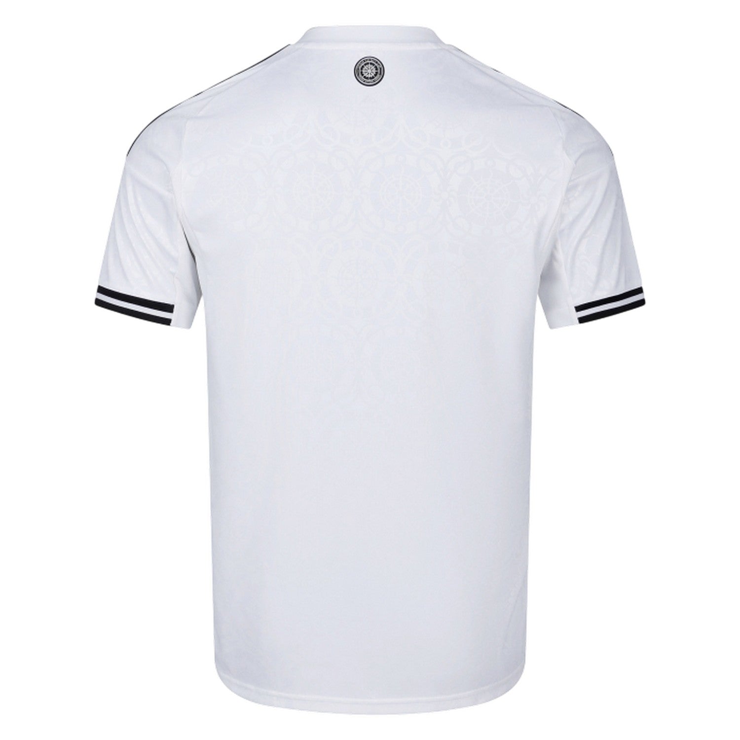 White-Black - Back - Fulham FC Mens 2025-26 Home Shirt