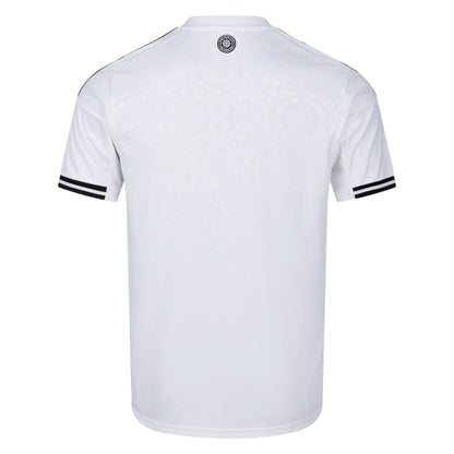 White-Black - Back - Fulham FC Mens 2025-26 Home Shirt