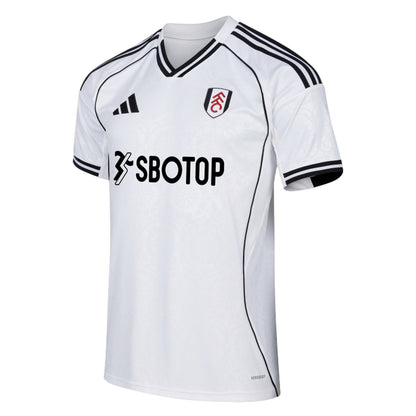White-Black - Side - Fulham FC Mens 2025-26 Home Shirt