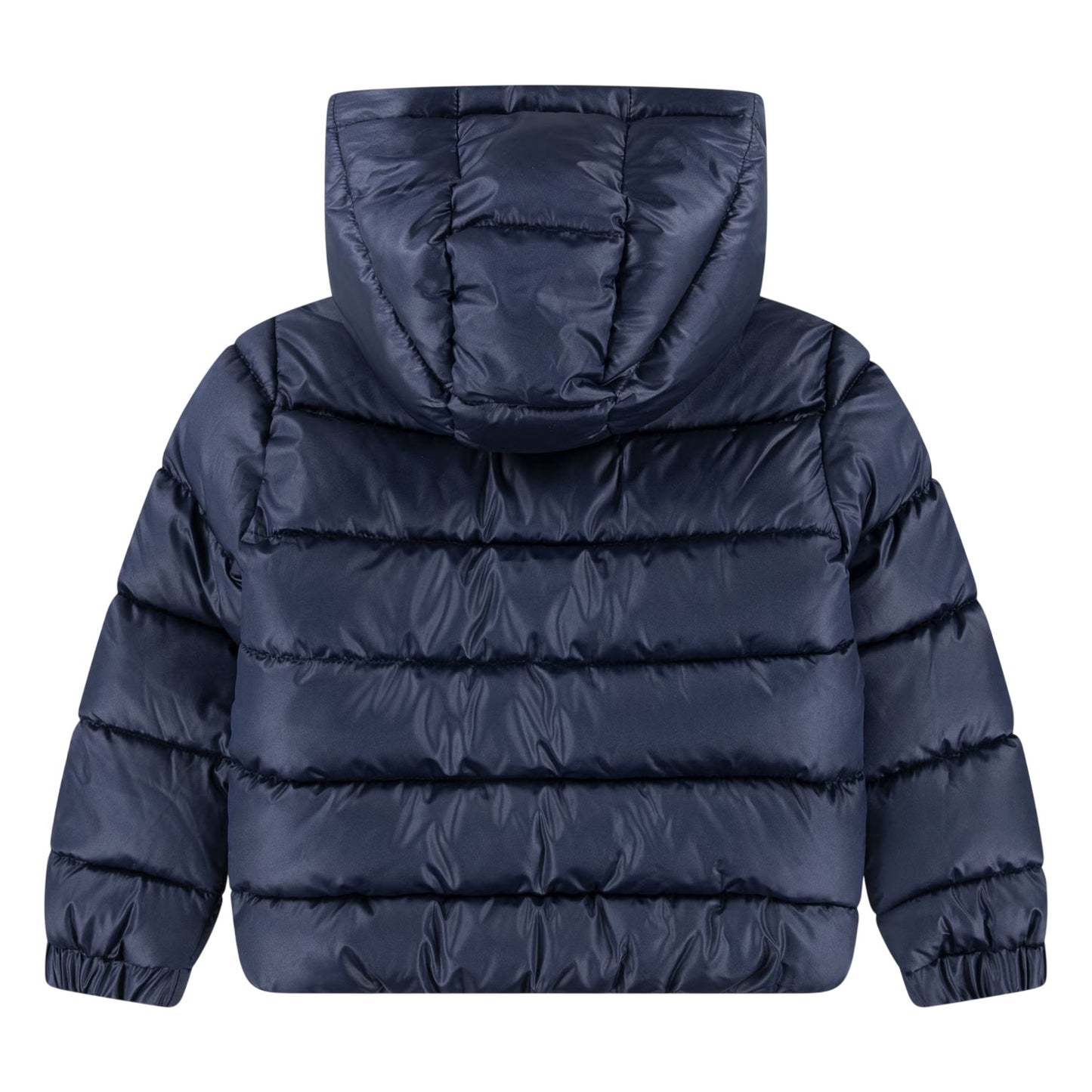 Midnight Navy - Back - Nike Baby Quilted Hooded Puffer Jacket
