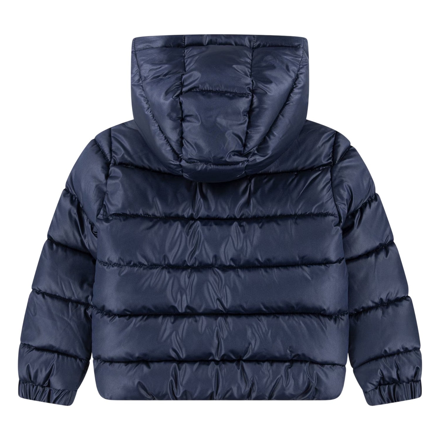 Midnight Navy - Back - Nike Baby Quilted Hooded Puffer Jacket