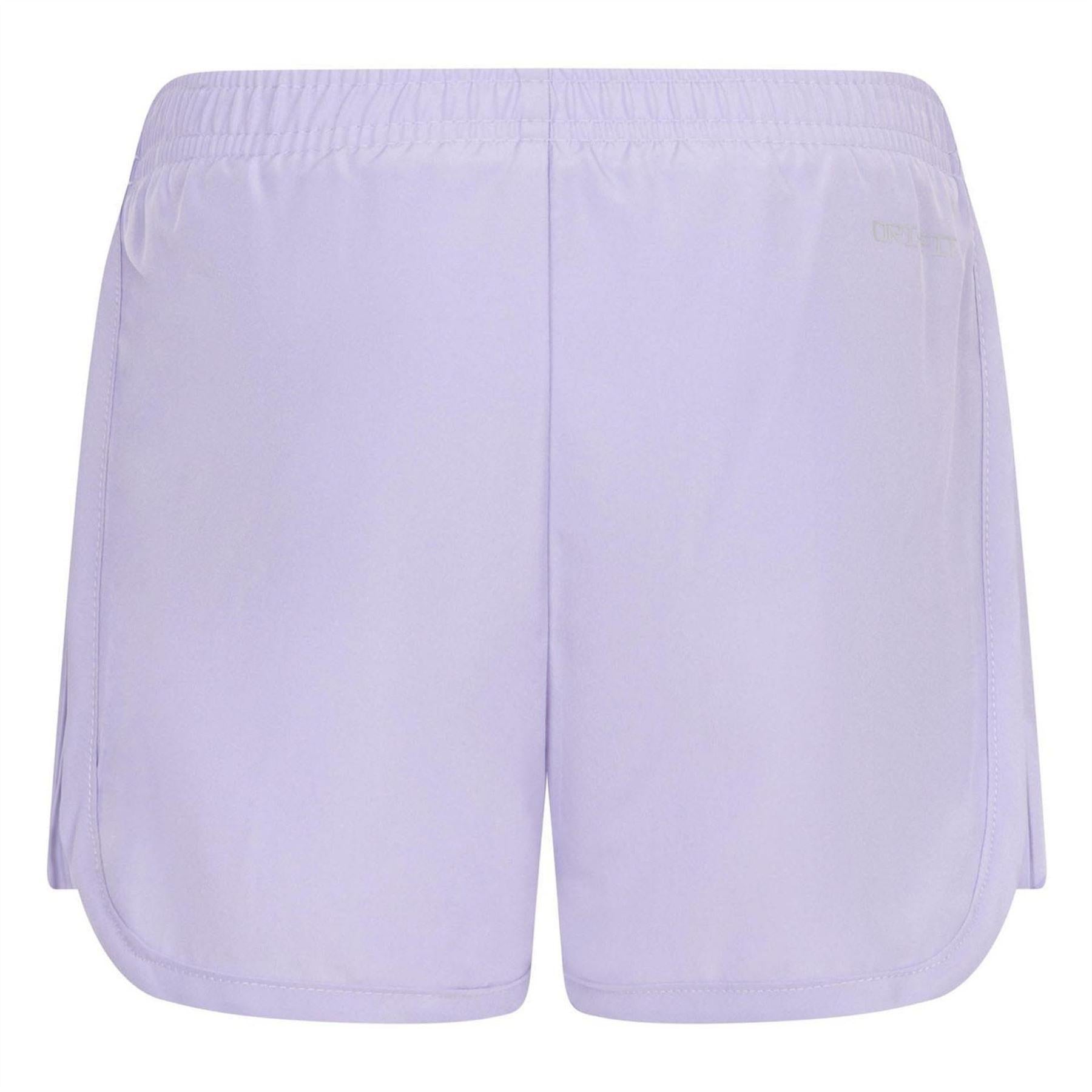 Purple - Back - Nike Girls Prep In Your Step Regular Running Shorts