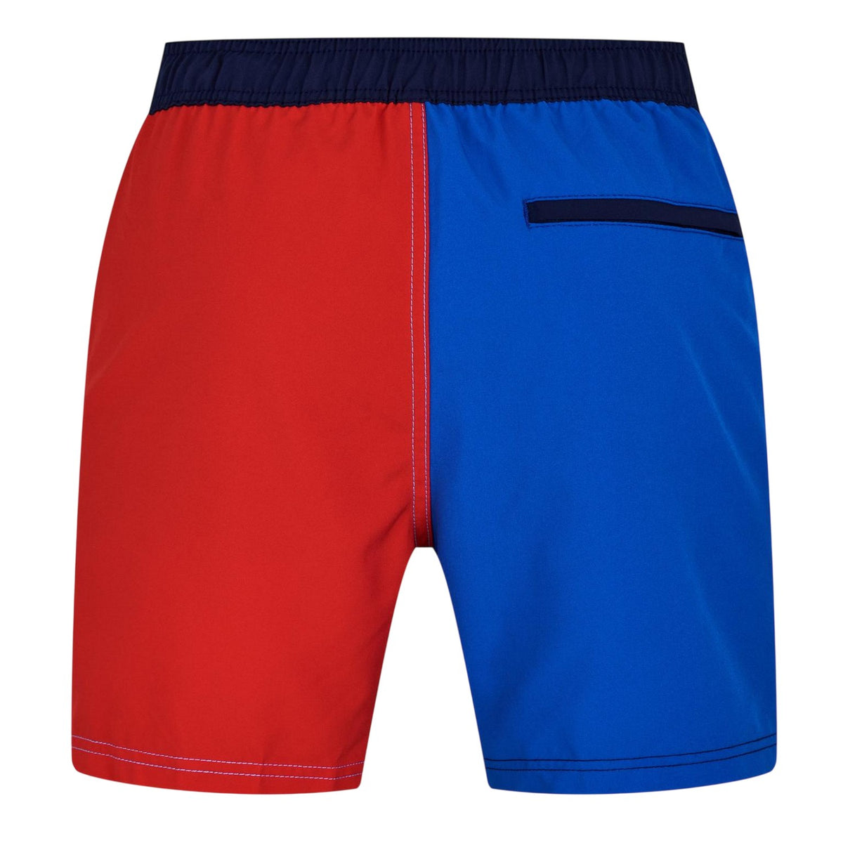 Peacoat - Back - Speedo Mens Redondo Edge Volley Colour Block Swim Shorts