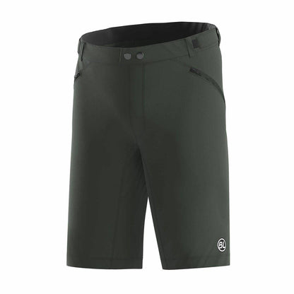 Dark Green - Front - Bicycle Line Mens Ostiglia 2 Baggy Cycling Shorts