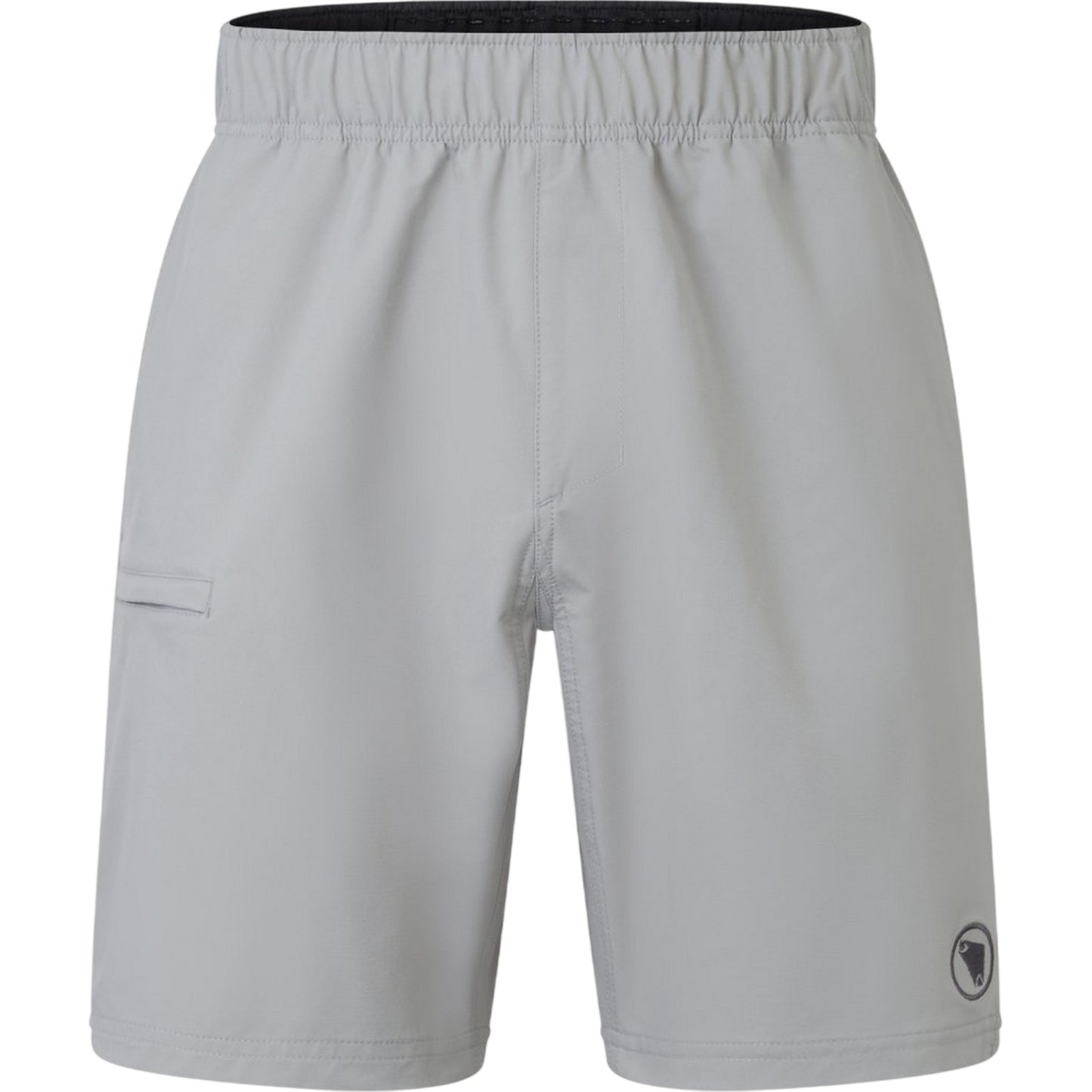 Grey - Front - Endura Mens Loop Baggy Cycling Shorts