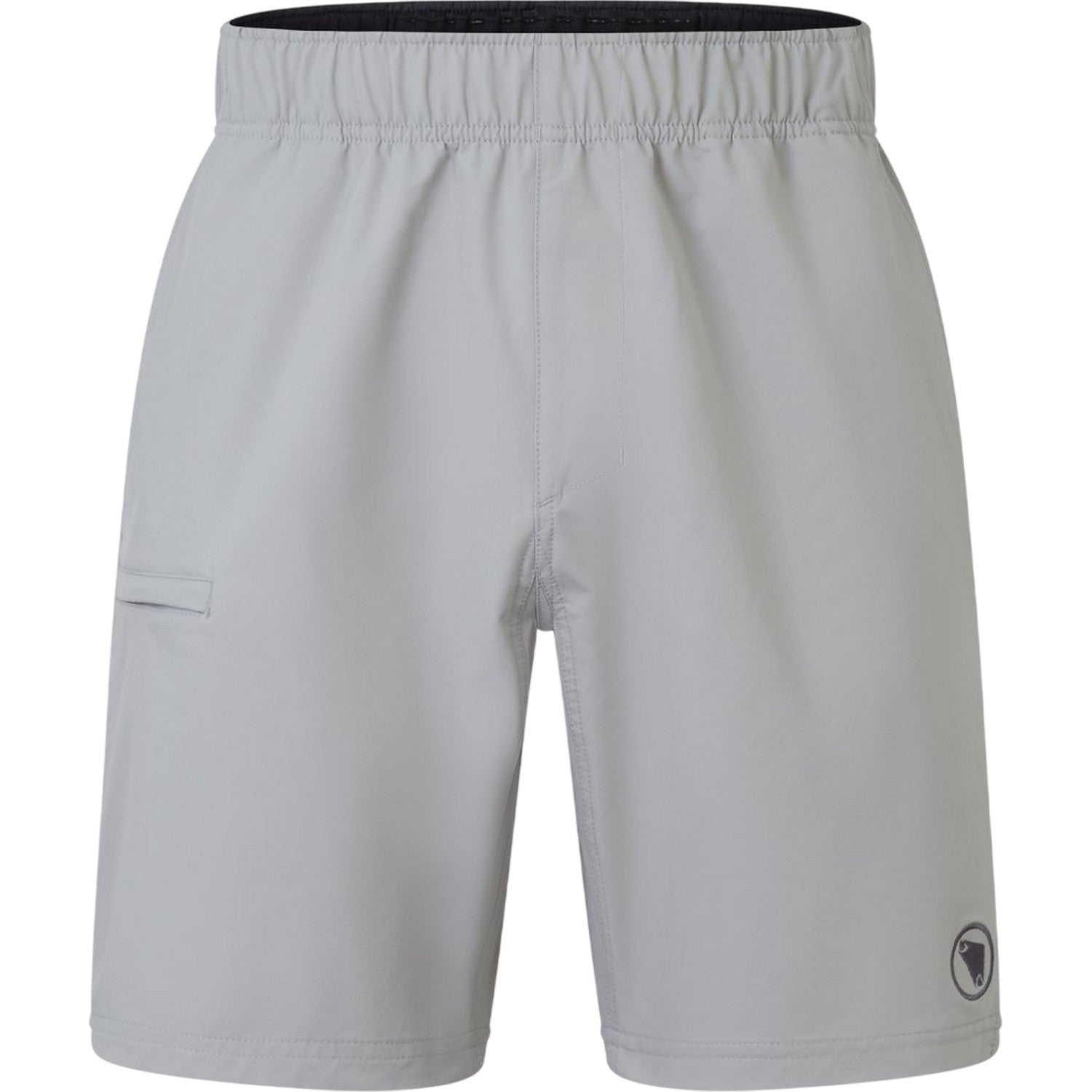 Grey - Front - Endura Mens Loop Baggy Cycling Shorts