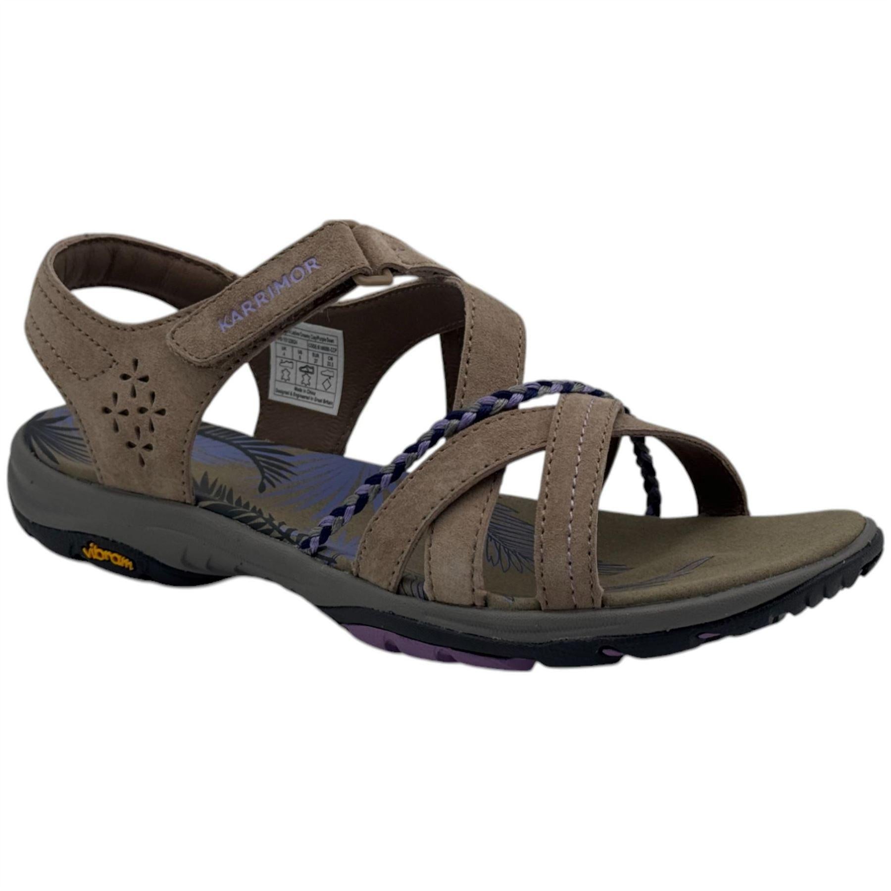 Beige - Lifestyle - Karrimor Womens-Ladies Tobago Walking Sandals