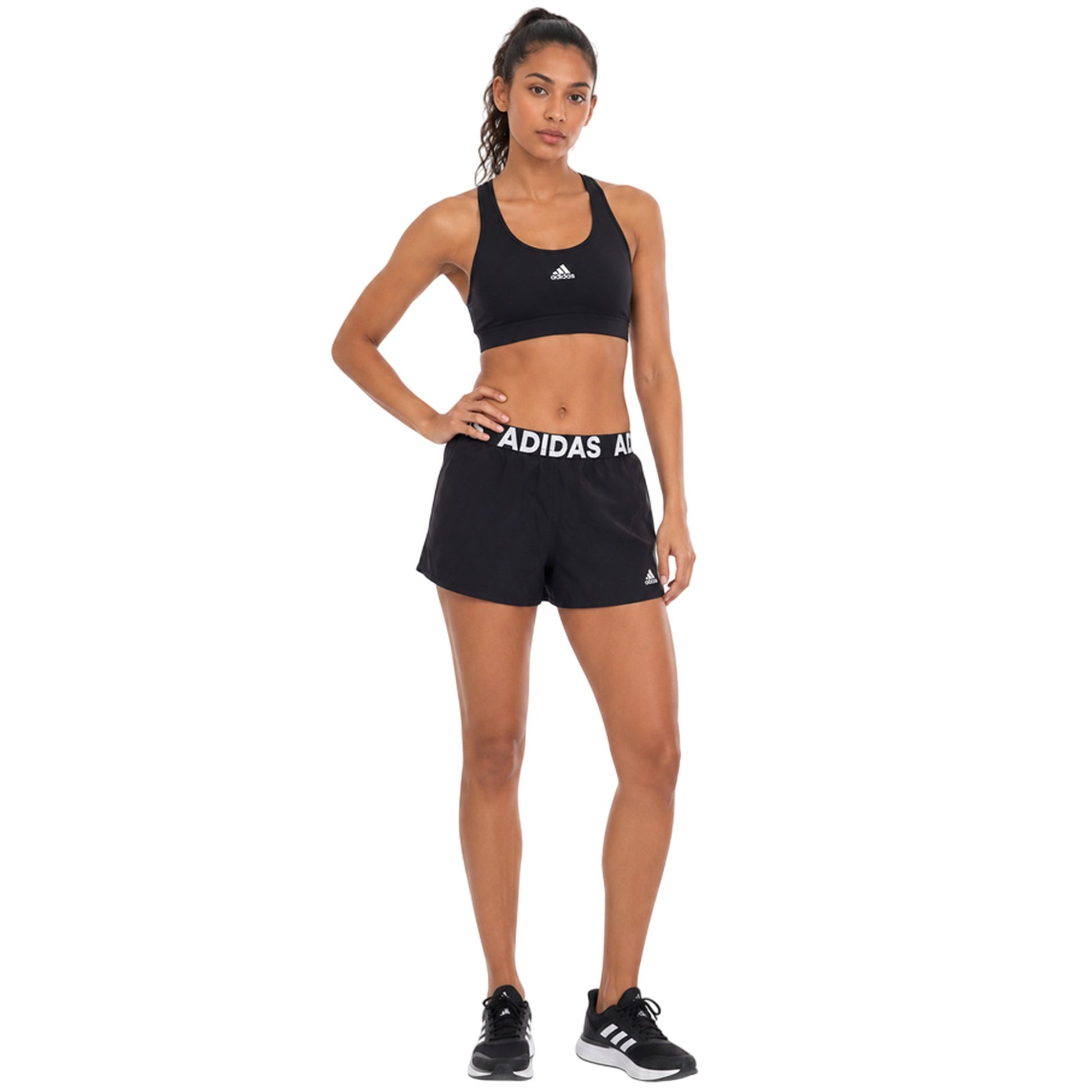 Black - Lifestyle - Adidas Womens-Ladies Beach Shorts