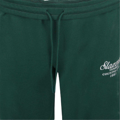 Green - Lifestyle - Slazenger Mens Relaxed Fit Tennis Shorts