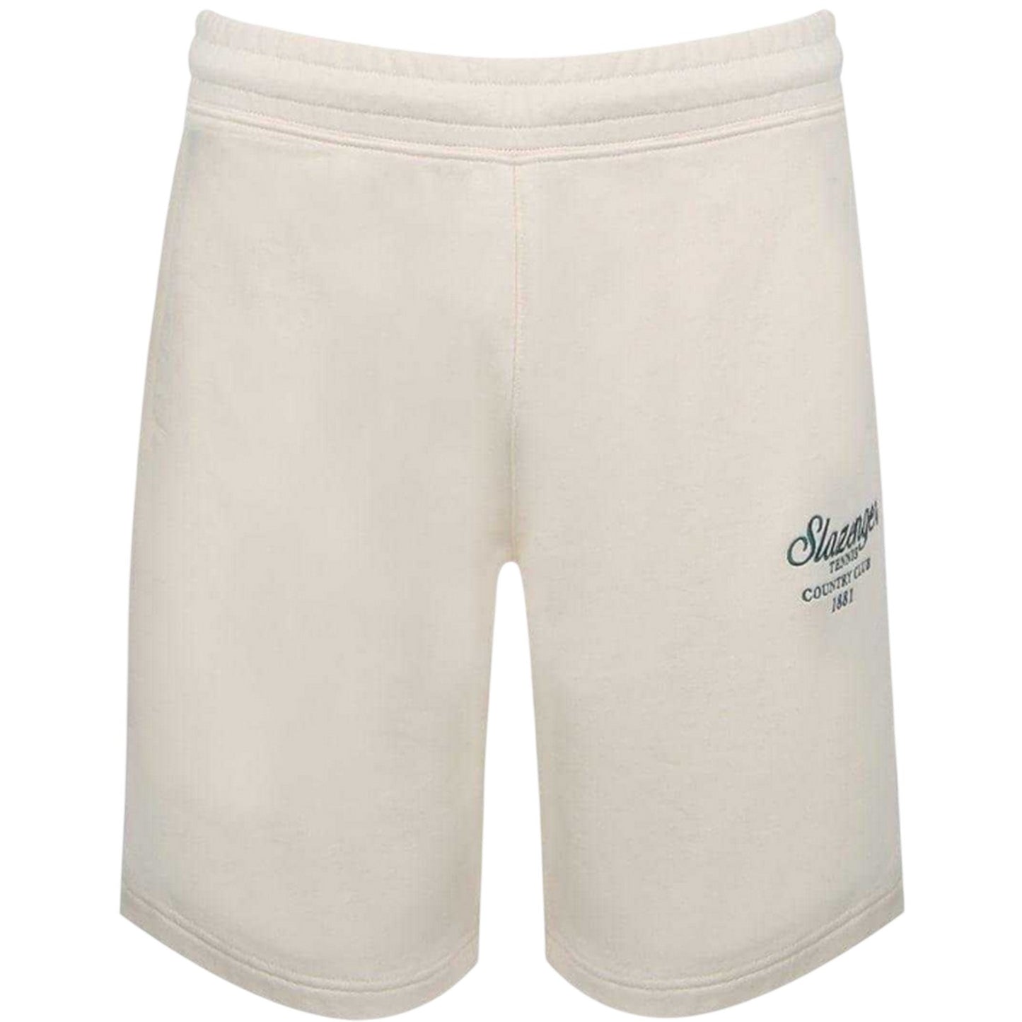 White - Front - Slazenger Mens Relaxed Fit Tennis Shorts