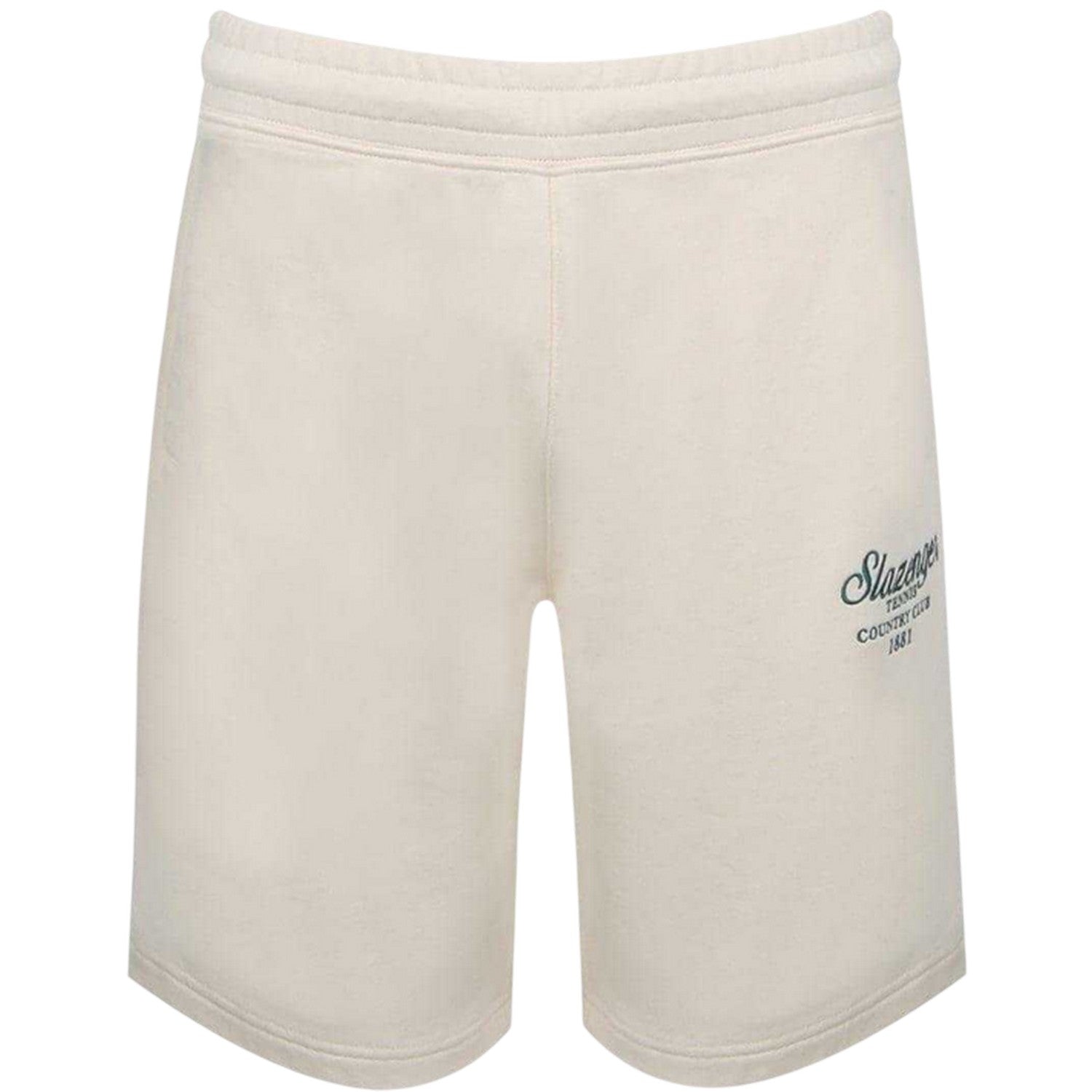 White - Front - Slazenger Mens Relaxed Fit Tennis Shorts