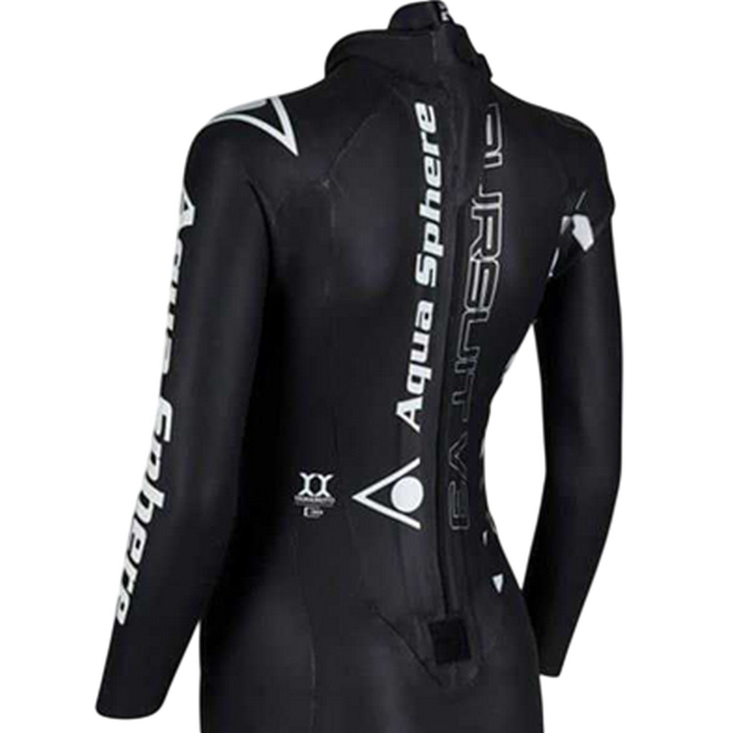 Black Print - Lifestyle - Aquasphere Womens-Ladies Graphic Print Full Wetsuit