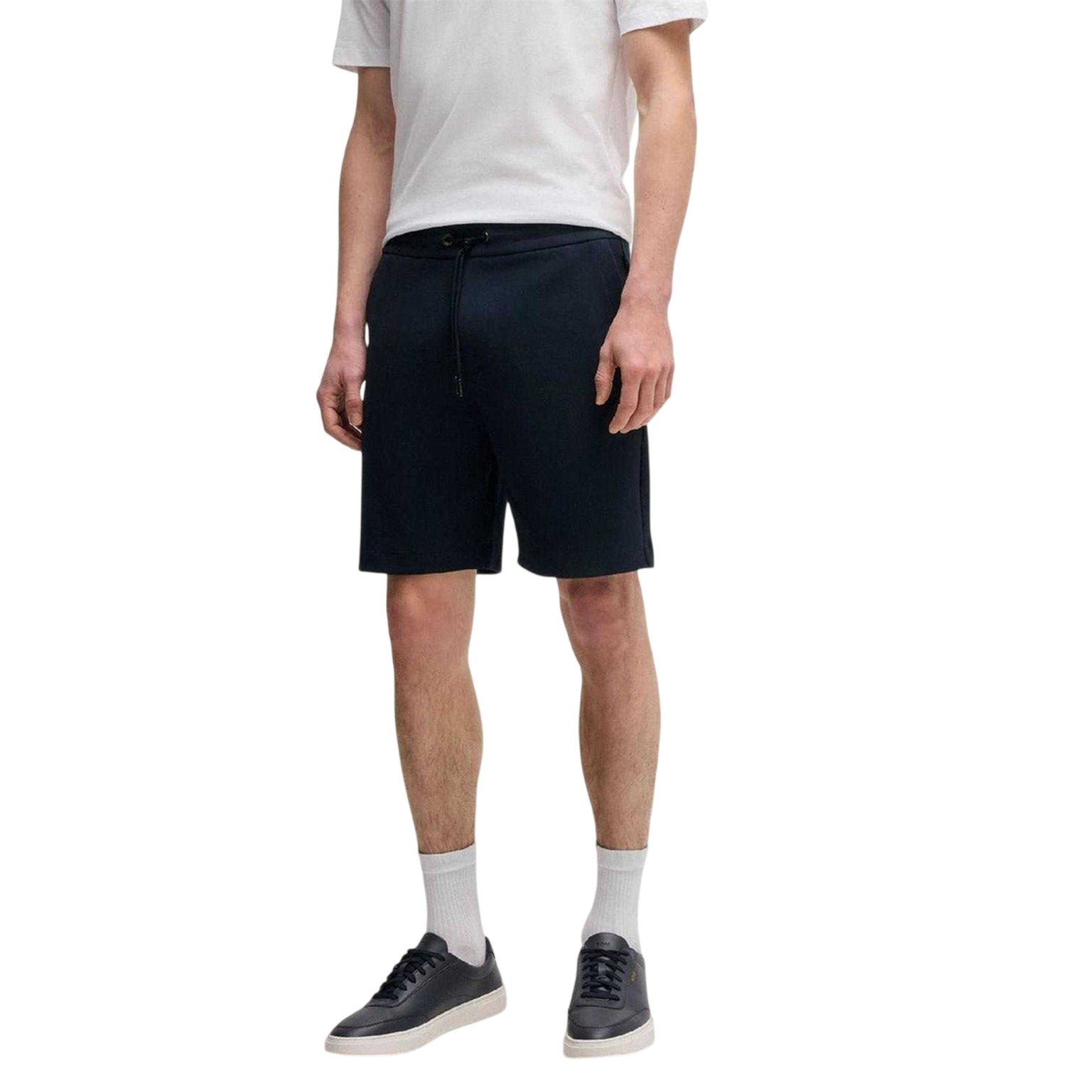 Dark Blue - Lifestyle - Boss Mens C-Leoni 01 Monogram Shorts