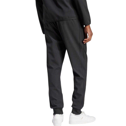 Black - Back - Adidas Mens Originals 3 Stripes Jogging Bottoms