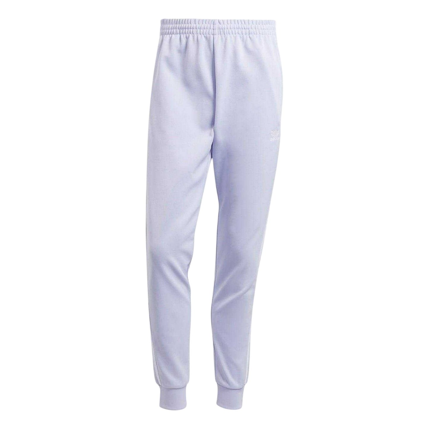 Purple - Front - Adidas Mens Originals 3 Stripes Jogging Bottoms