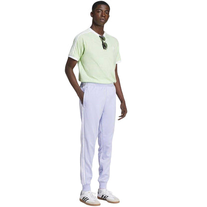 Purple - Lifestyle - Adidas Mens Originals 3 Stripes Jogging Bottoms