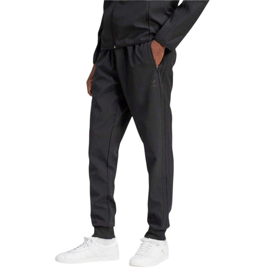 Black - Front - Adidas Mens Originals 3 Stripes Jogging Bottoms