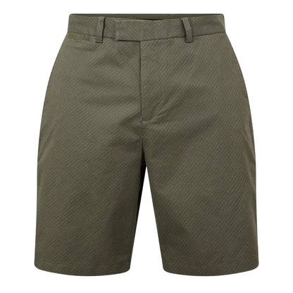 Khaki - Front - Ted Baker Mens Geometric Regular Shorts