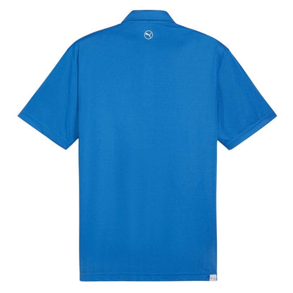 Future Blue - Back - Puma Mens Pure Performance Polo Shirt