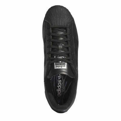 Black - Lifestyle - Adidas Mens Superstar Adv Leather Trainers