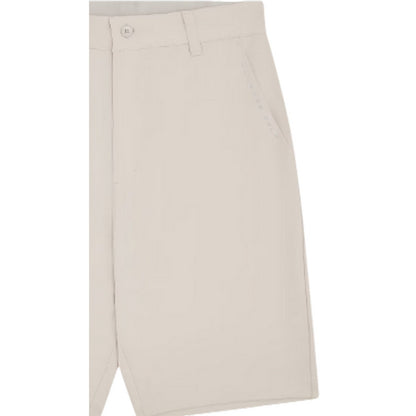 Stone - Side - Ellesse Mens Veleto Tailored Shorts