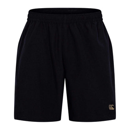 Black - Front - Canterbury Mens Tempo Elasticated Waist Regular Shorts